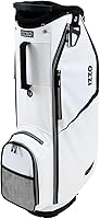 IZZO Ultra Lite Golf Cart Bag - 3.8 lbs Lightweight, 14-Way Dividers, 6 Pockets, Rain Hood for Cart Golfers