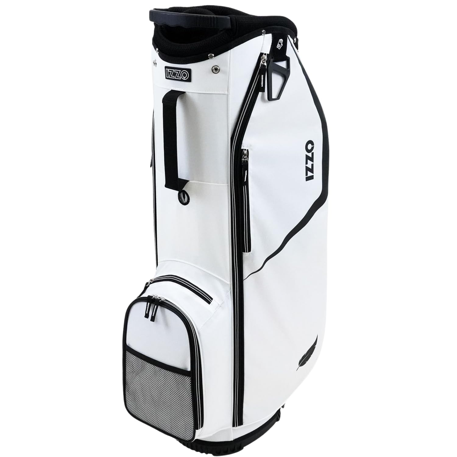 IZZO Ultra Lite Golf Bag, Cart Bag (White)