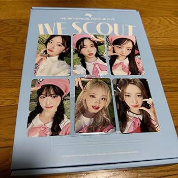 IVE SCOUT 本国DIVE会場限定特典 レイset IVE SCOUT 本国DIVE会場限定特典 レイset IVE ファンクラブ FC