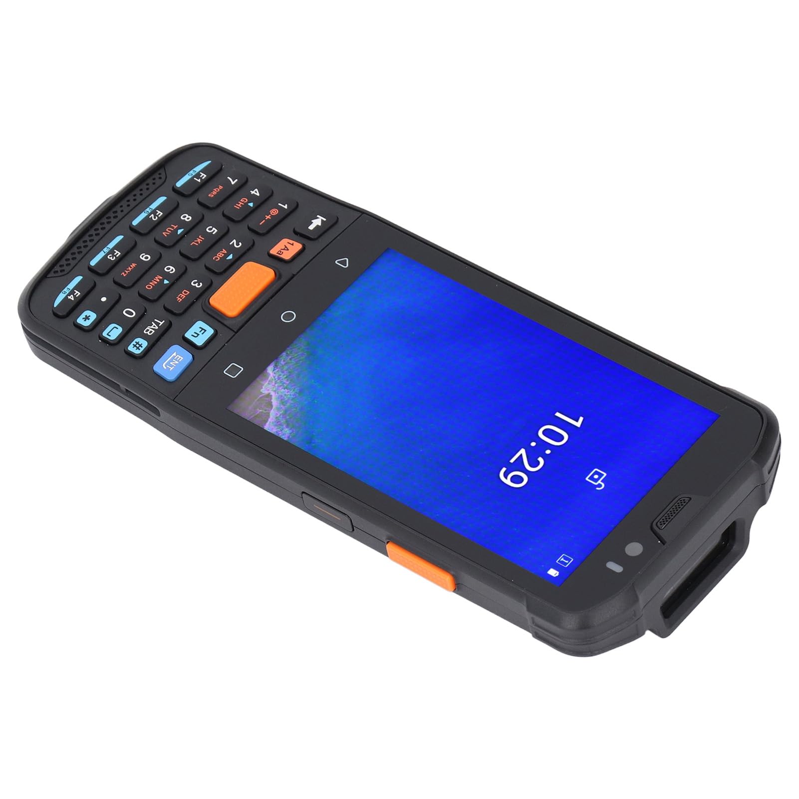 YWBL-WH Terminale Dati Portatile, Scanner di Codici a Barre da 4,0 Pollici con Fotocamera da 13 MP, 4G WLAN BT per Attrezzature e Attrezzature per Negozi Al Dettaglio