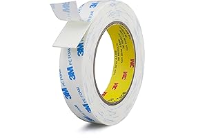 Double Sided Tape 1in x 16.5ft, Protect Walls With Premium Heavy Duty Tap