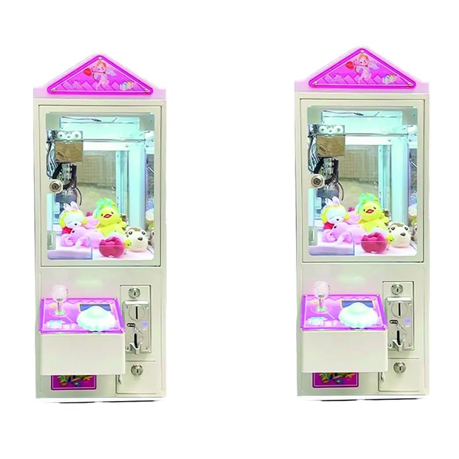 Amazon.co.jp: 2台セットRitekinクレーンゲーム機 3本爪 小型
