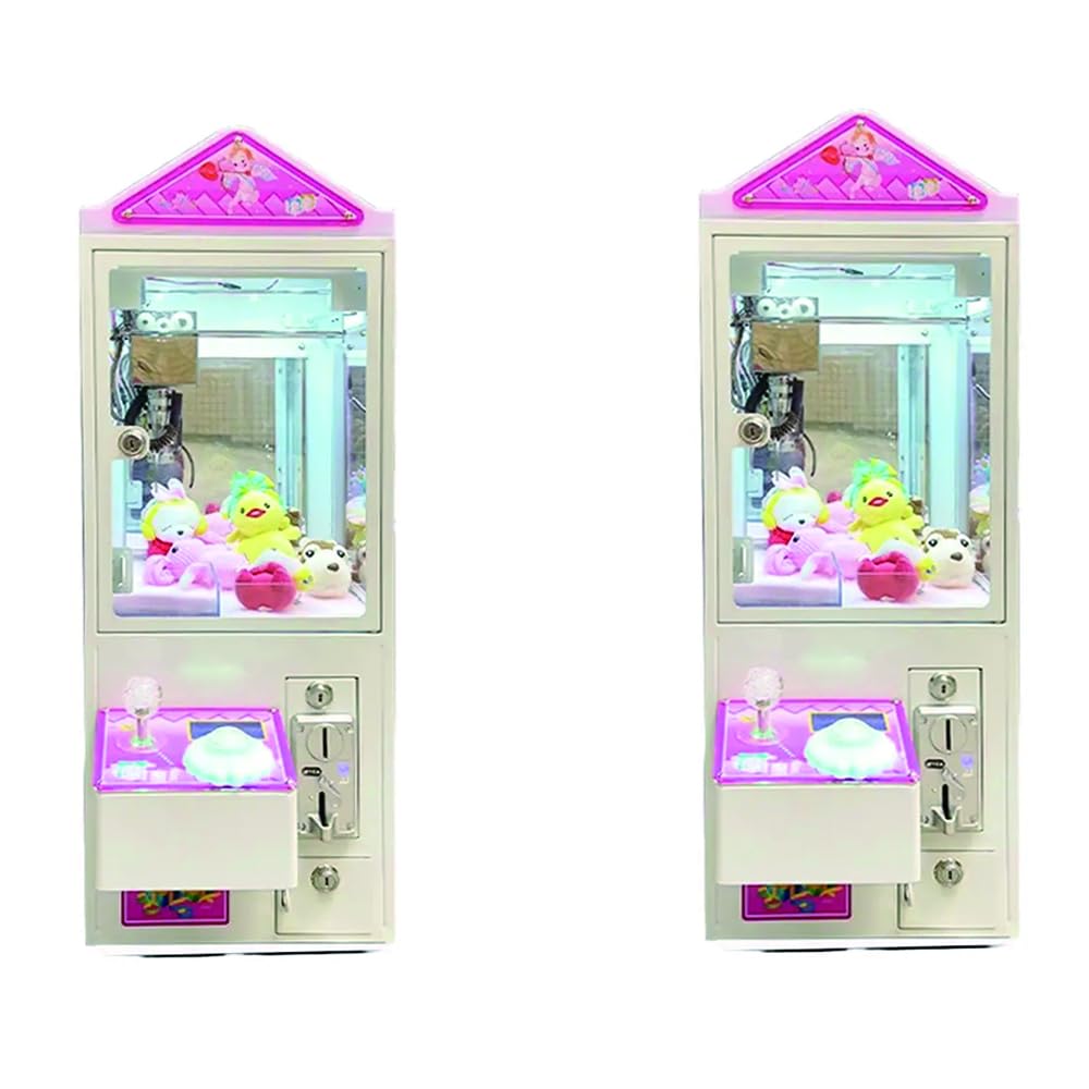 Amazon.co.jp: 2台セットRitekinクレーンゲーム機 3本爪 小型 カプセル 