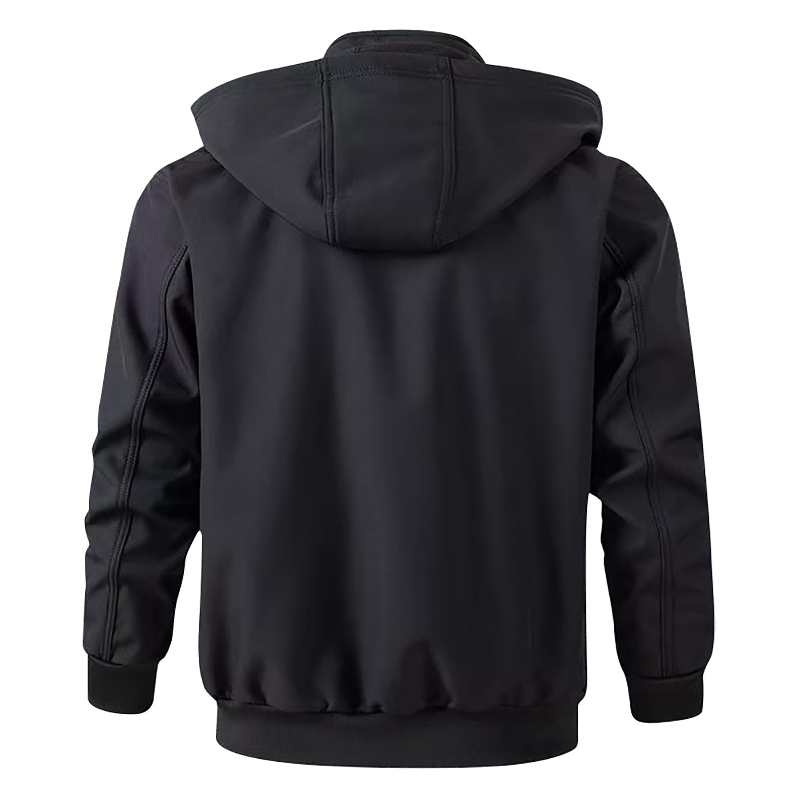 Generisch Conjunto de chaqueta y pantalón aislado cálido para hombre, forro polar grueso, ropa de trabajo para otoño e invierno, ropa de trabajo duradera al aire libre 2026 traje de invierno