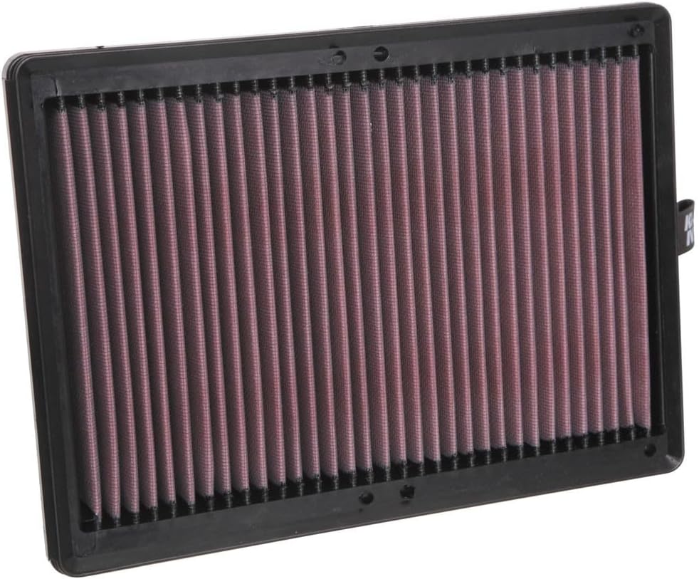 K&N High-Flow Original Lifetime Engine Air Filter: Increase Power: Premium, Washable: Compatible with 2015-2025 HYUNDAI/KIA: Palisade, Santa Fe, Carnival, Sedona, Sorento, Telluride, 33-5075