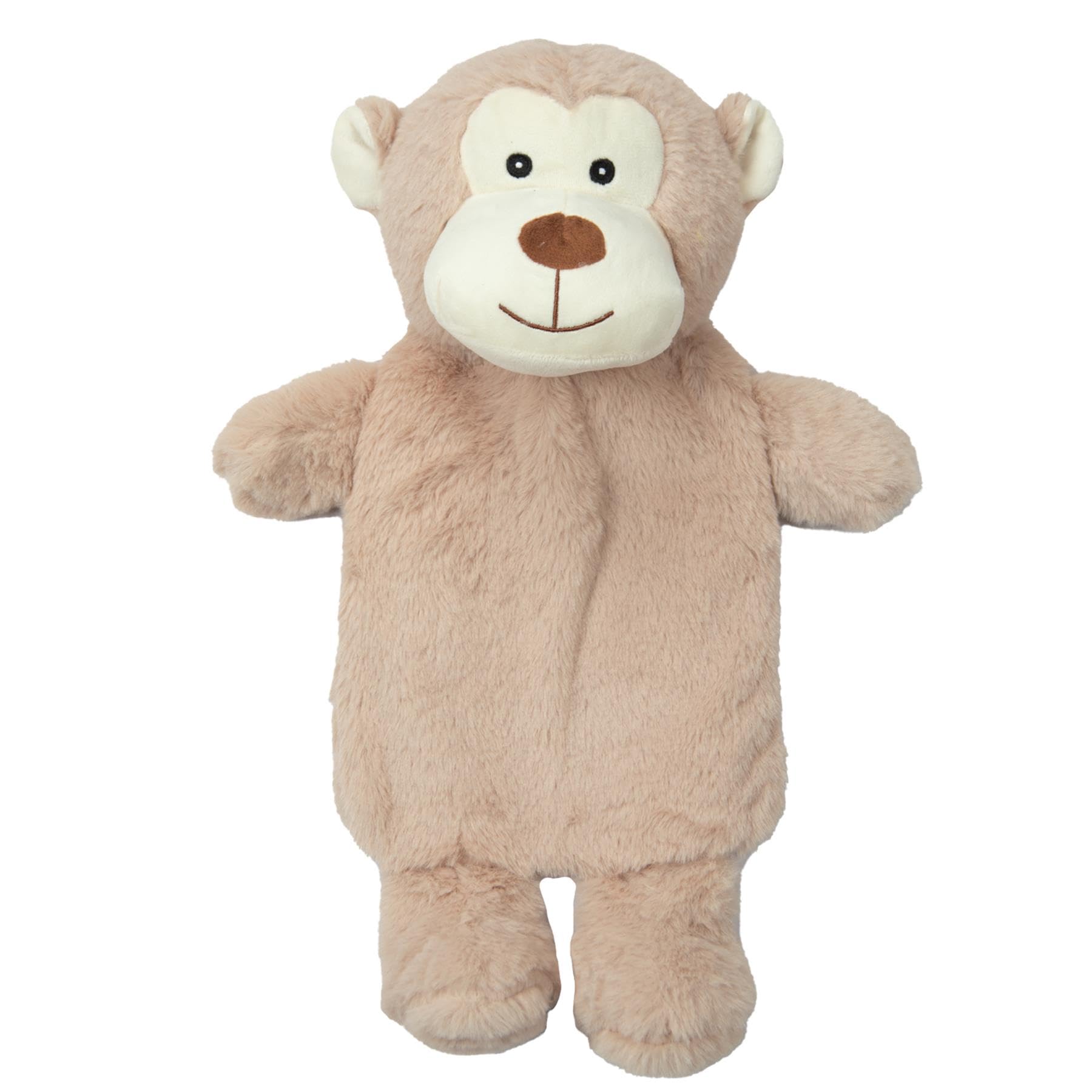 A2Z Hot Water Bottles Monkey Soft Plush Fleece Cover 750ML - Hot Bottle HB1154 Monkey