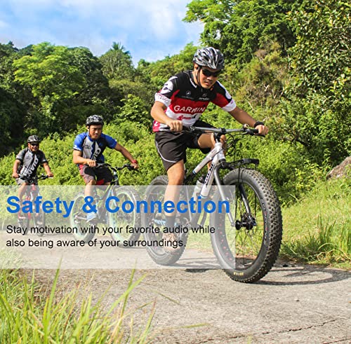 Cvilux Bone Conduction Headphones, Open Ear Headphones Sports Wireless Earphones, Bluetooth Headphones With Built-In Mic,Up To 8 Hours Playtime,Waterproof Earphones For Running Cycling Workouts-Black #TOP5