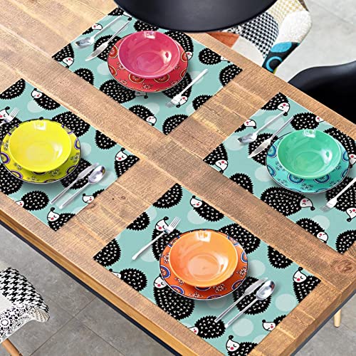 Set de table hérisson isolant contre brûlures et rayures table - 8