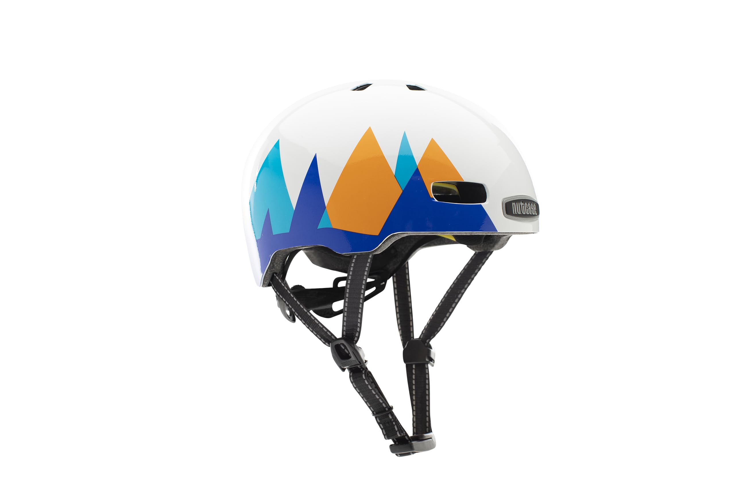 Nutcase Kinder Fahrradhelm Little Nutty Gloss, Mtn. Calling, 48-52 cm, 10001