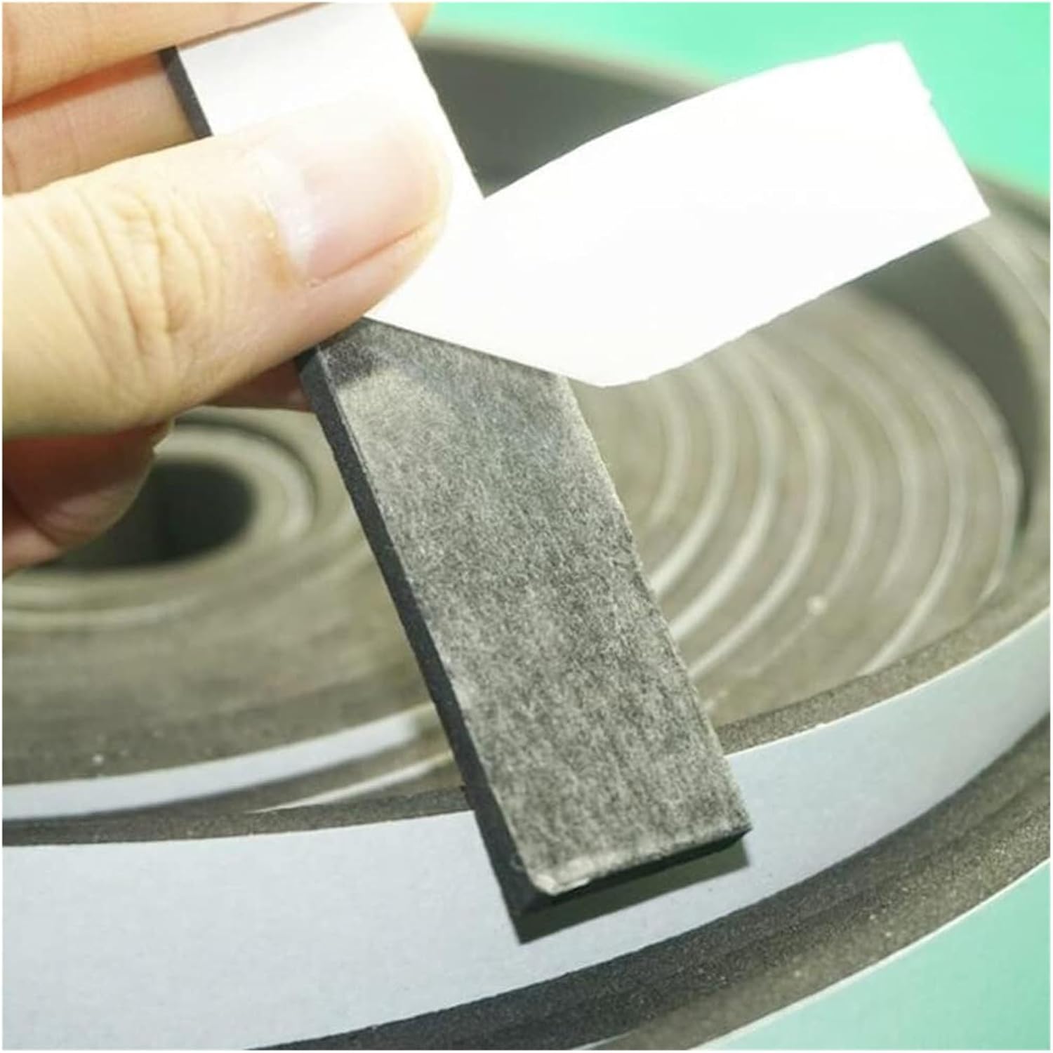 Foam Tape, SSelf Adhesive Foam Insulation Tape 5mm Thick 20mm Wide Grey 1 Roll