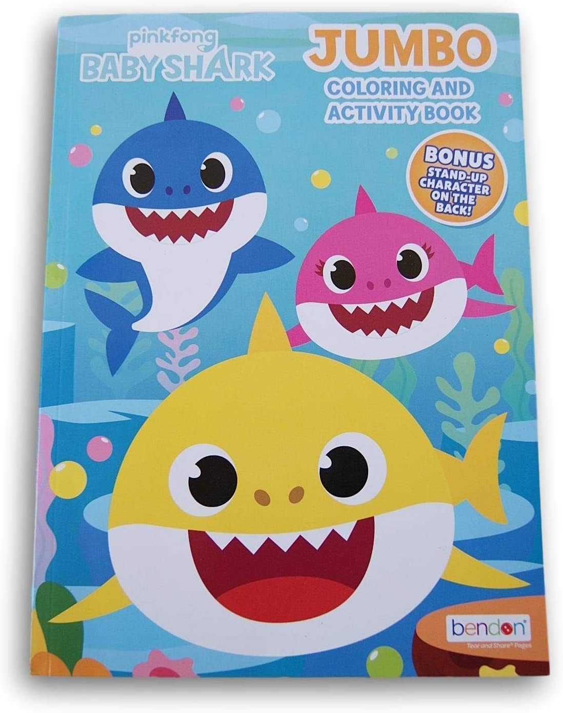 Coloring BooksPinkfong Baby Shark Jumbo Book - 80 Pages
