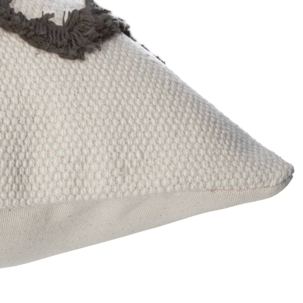 ATMOSPHERA Copricuscino Chiara Geo Blu – 40x40cm, In Ciniglia Con Motivo Geometrico - 2