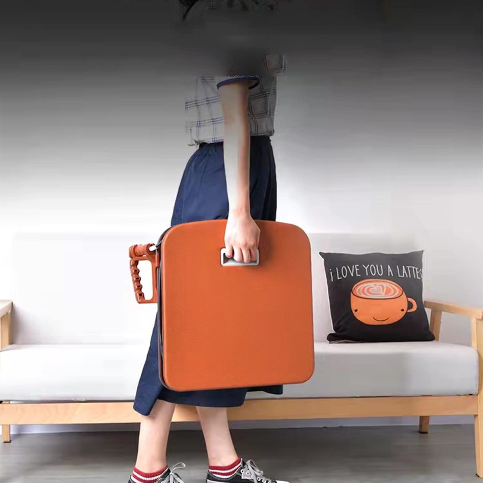 Asiento Elevador portátil Inteligente, cojín de Asistencia. Asiento Elevador portátil, Elevador de Silla y Soporte de sofá para Personas Mayores y discapacitadas, con Soporte de hasta 150 kg