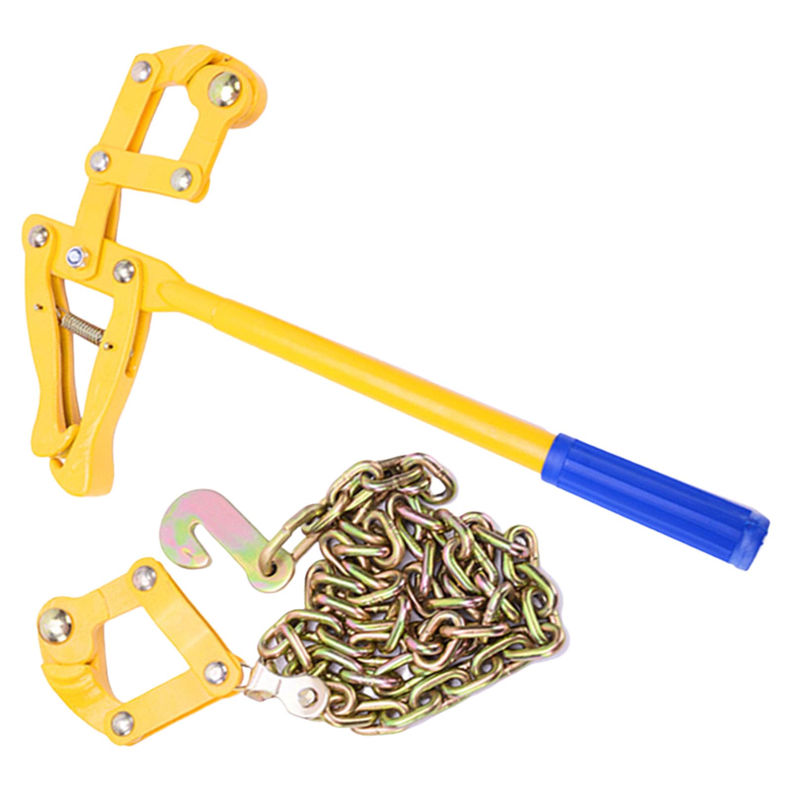 Buxuaaaa Wire Mesh Stretcher With 1.2M Steel Chain, 2200Lb Capacity For Secure Fence Installation Chain Link Fence Tightener