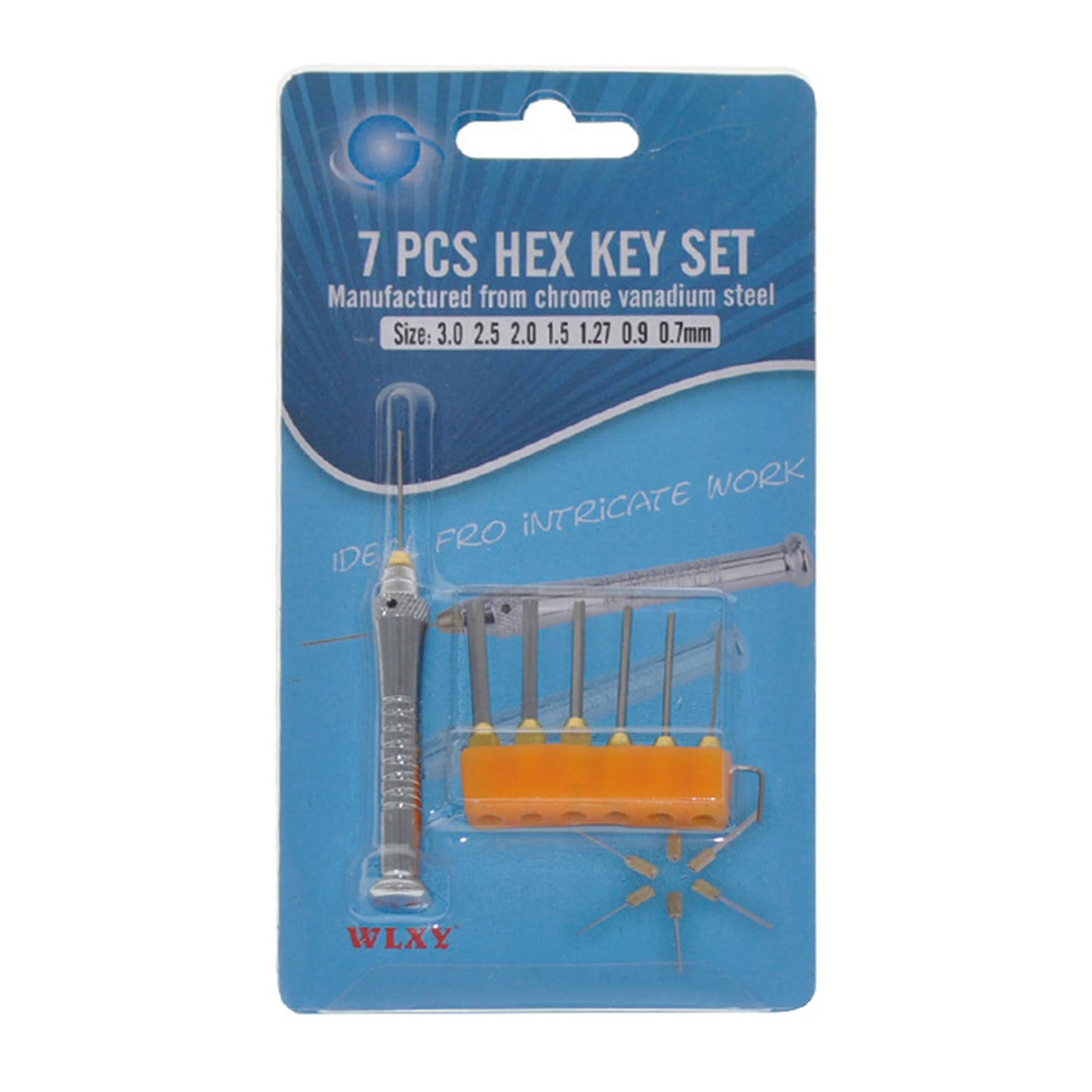 Tsophreniq 0.7-3.0Mm Hexagon Wrench Hexagon Wrench Interchangeable Hand For Electronics Repair Mechanical Mechanical Maintenance Kits