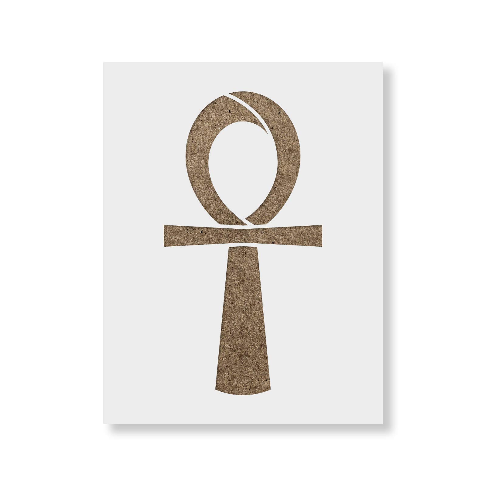 Ankh Stencil - Small Ankh Stencil, Ankh, Ankh Craft Stencil, Egyptian Stencil, Stencil of Ankh