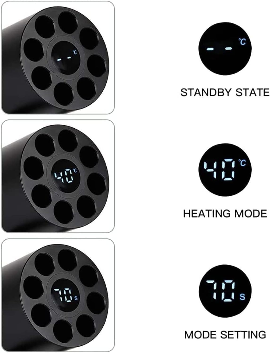 Heating Equipment Heater Material Warmer with Temperature Display