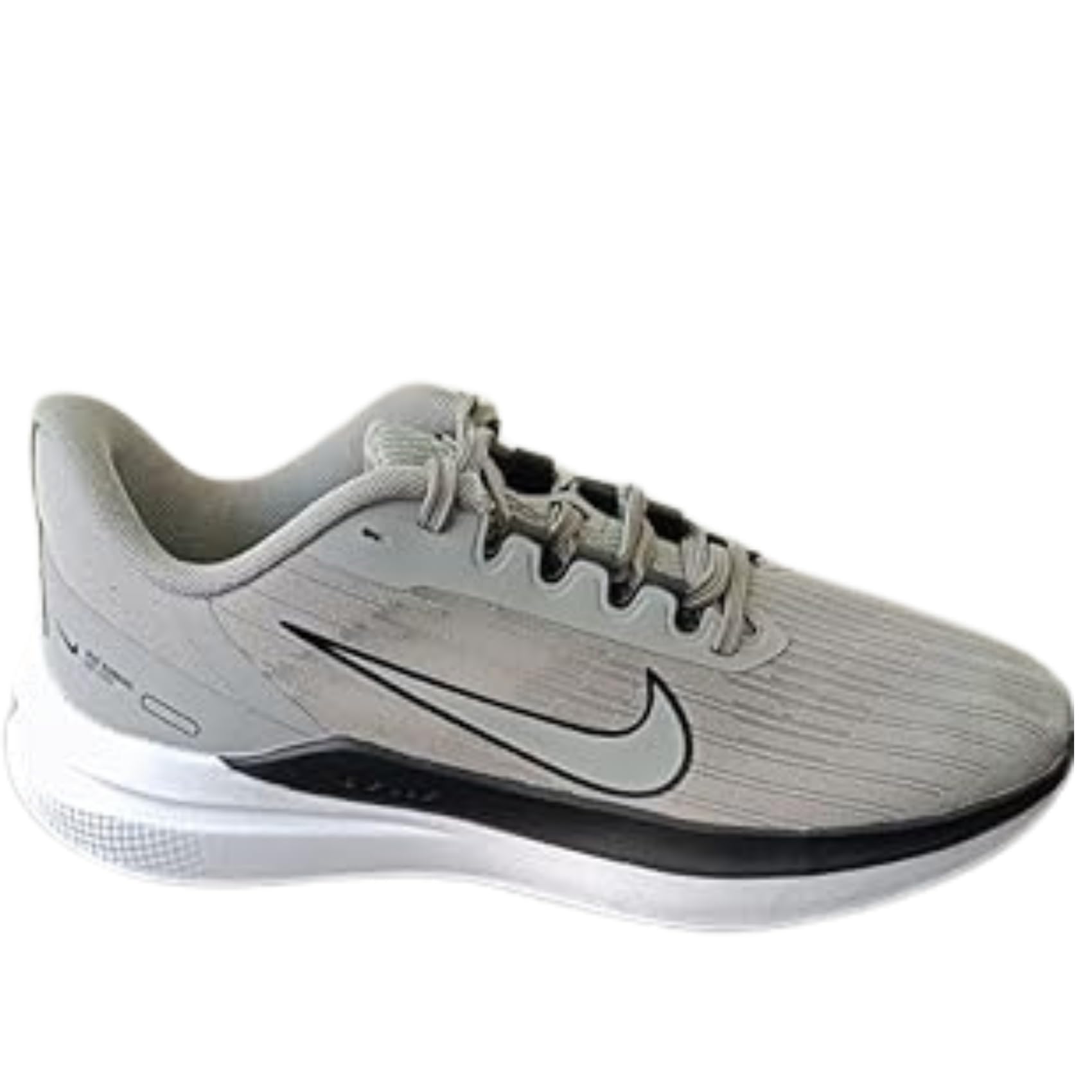 Walking Style Men's Synthetic Running Shoes | Ashen Slate Shoes for Men and Boys (Grey-Shoes-8)