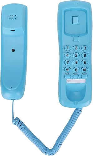 Miniatura 10 de KXT628 Teléfono de hotel, escritorio de pared Teléfono delgado con cable con función de redireccionamiento de pausa silenciosa para oficina hogar