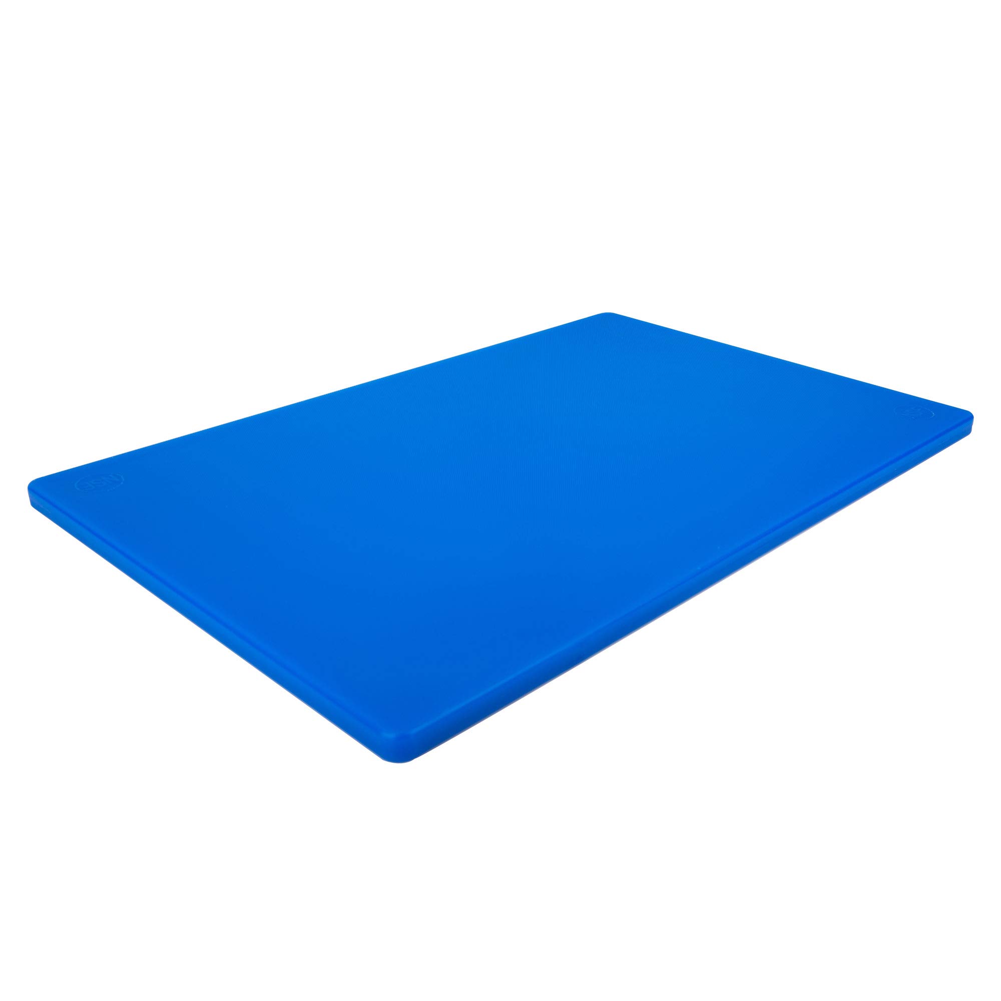 Thirteen Chefs Large 18 x 12 Blue Cutting Board - 1/2" Thick HDPE Plastic for Fish and Seafood, Professional Restaurant Quality Poly with NSF Stamp