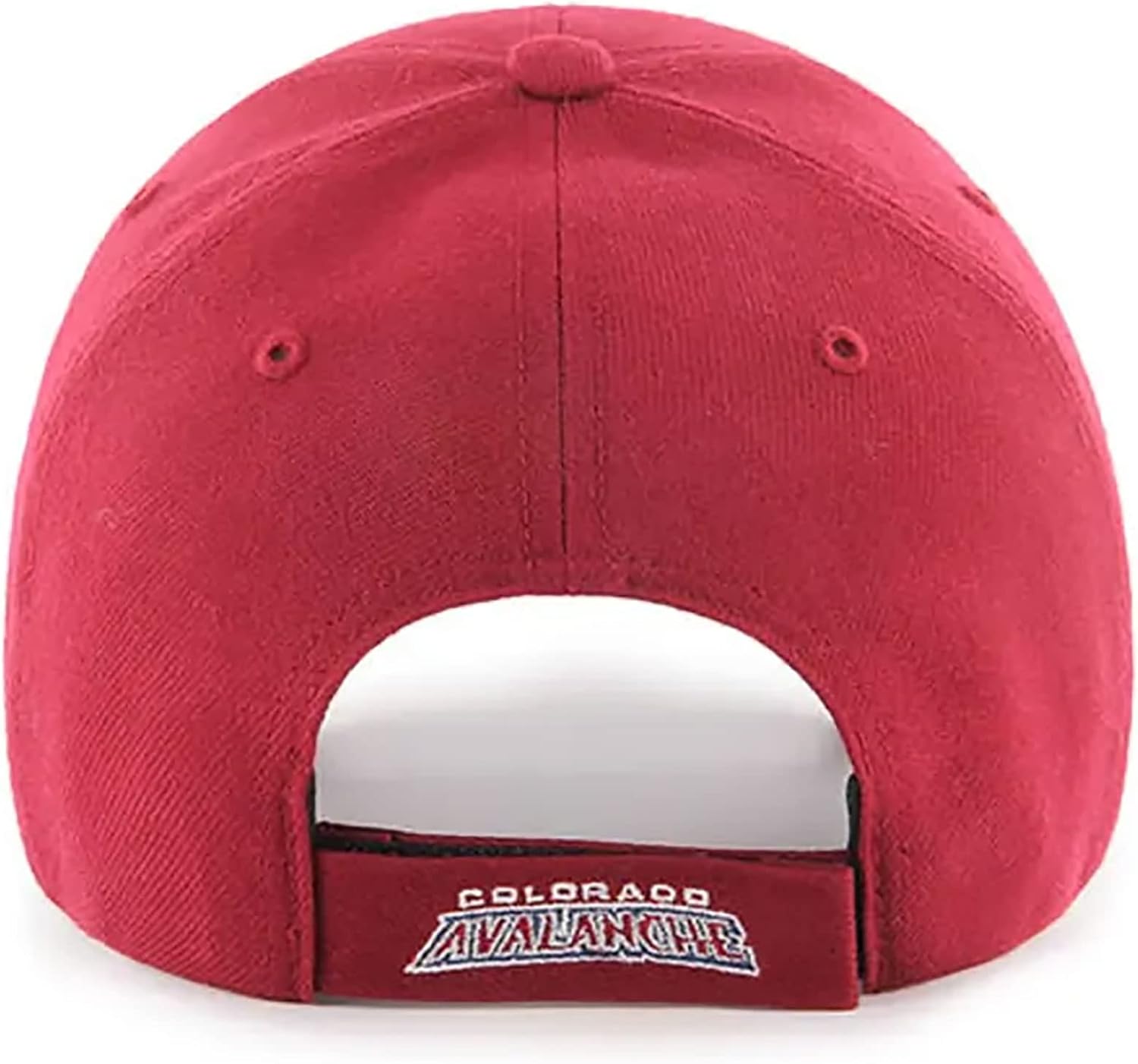 47 Colorado Avalanche Mens Womens MVP Adjustable Velcroback Cardinal Red Team Color Logo Hat