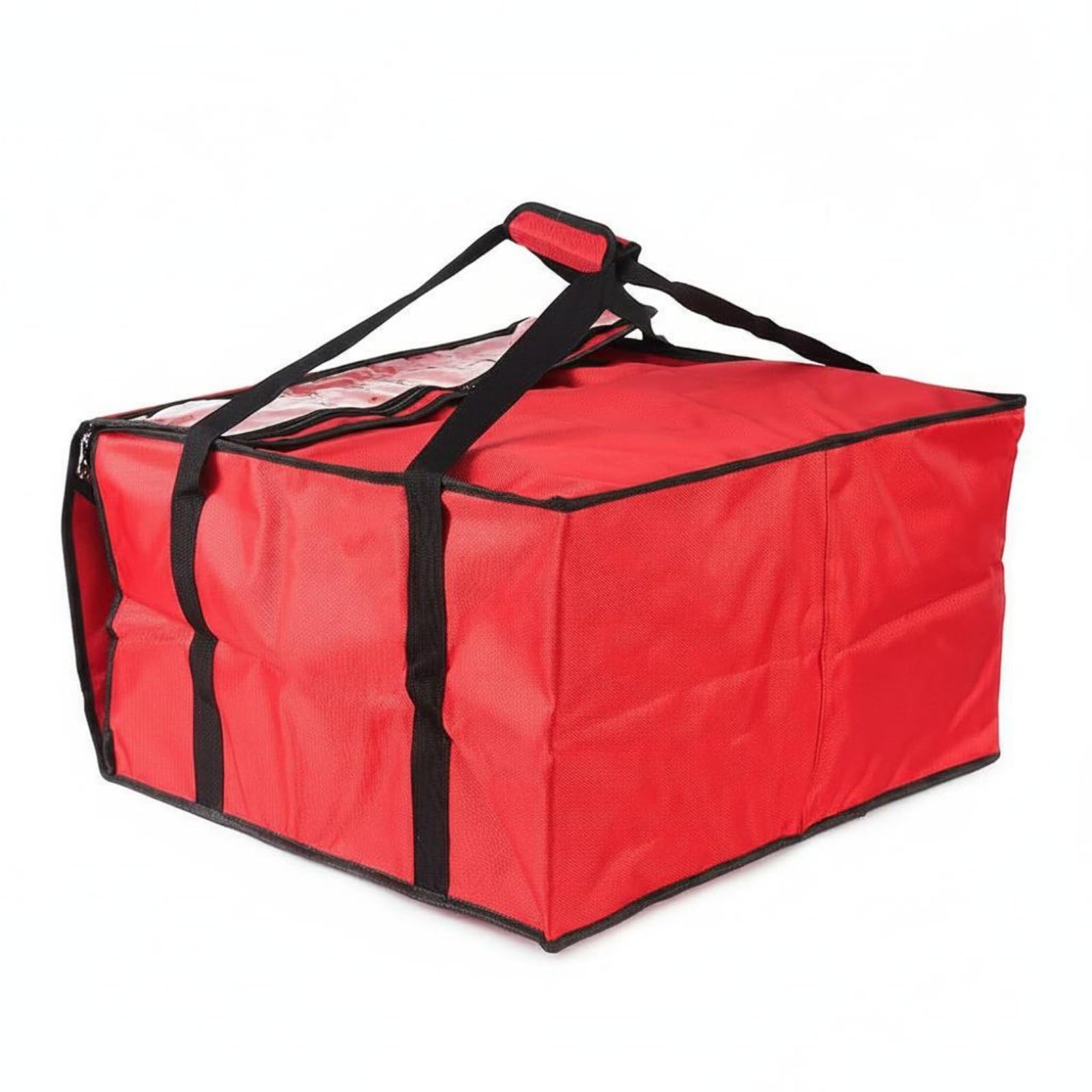 F Fityle Carrier Bolsa Térmica de Reparto Bolsa de Comida Bolso Aislante Portapizzas Acceso Rápido y Gran Capacidad para Múltiples Cajas Adecuada para