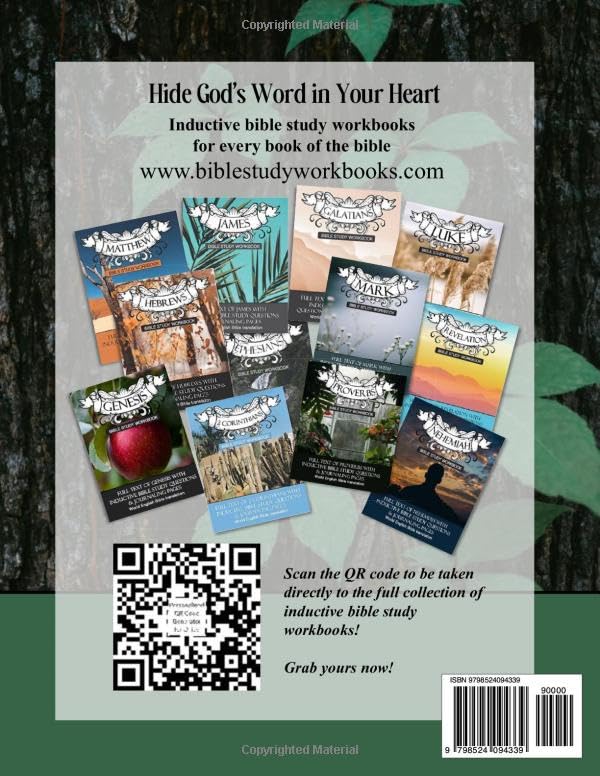 1st Samuel Inductive Bible Study Workbook: Full text of 1st Samuel (WEB translation) with inductive bible study questions (Inductive Bible Study Workbooks) - Image 2