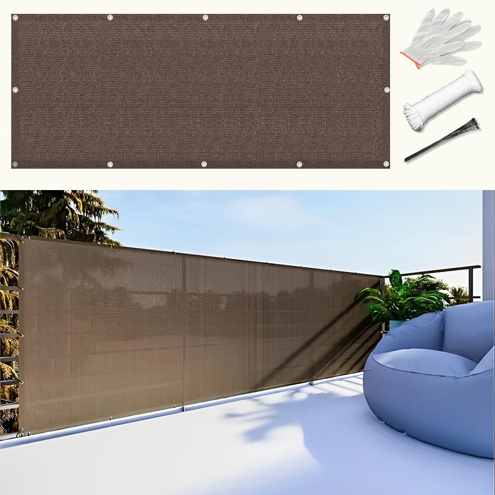 Amazon.co.jp: ベランダ 目隠しシェード 日よけシェード オーニング