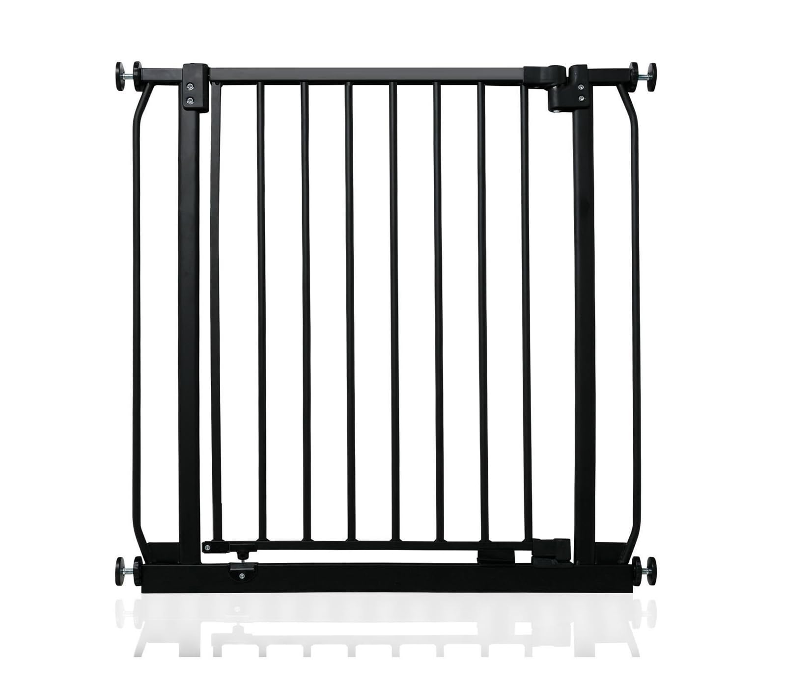 Safetots Elite Pressure Narrow Safety Gate, 65.5cm - 74.5cm, Matt White, Narrow Pressure Fit Stair Gate, Baby Gate for Doors Hallways and Spaces, Safety Barrier, Easy Installation — view 12