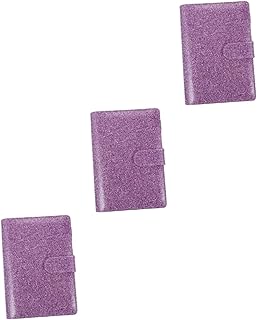 Ciieeo 3 Conjuntos Manual De Despesas Diárias Excel A6 Planejador De Orçamento Fichário De Livro De Dinheiro Fichário De Folhas Soltas Adesivos Decorativos Fichário De Orçamento Adesivos