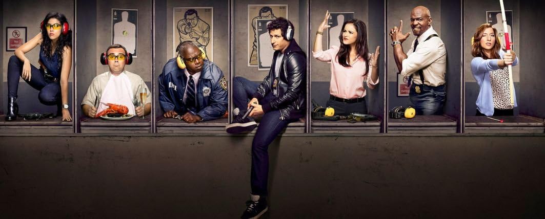 Plastic Poster Brooklyn Nine Nine 35x14 inch Waterproof - Anti-Fade - Can Use On Outdoor/Garden/Bathroom - BPPA538