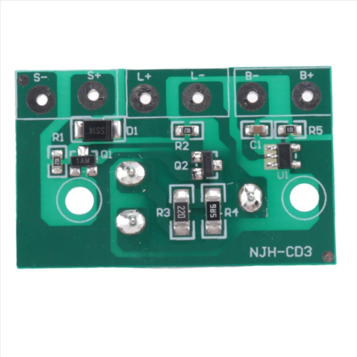 Sankaka Solar Lawn Light Controller Board 3.7V Lithium Battery Spotlight Circuit with Switch