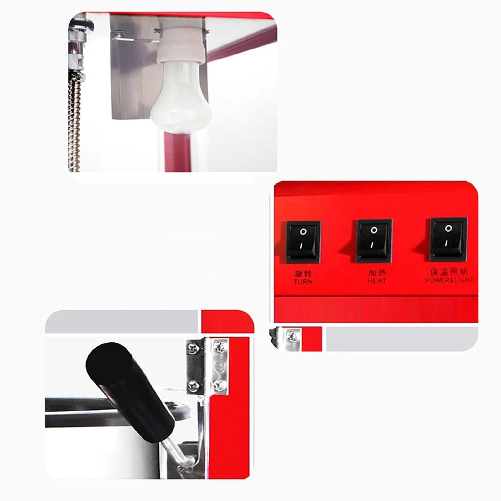 fabricante de palomitas de maíz Máquina de palomitas maíz, puesto comercial, eléctrica completamente automática, móvil para uso familiar