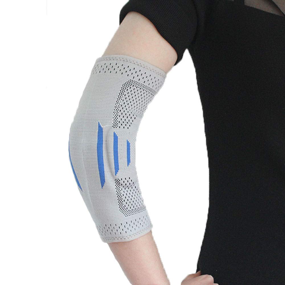Codera de Silicona para Baloncesto, bádminton, Absorbente del Sudor, anticolisión, compresión, para Hombres y Mujeres (Dos Paquetes) (Color: Negro)