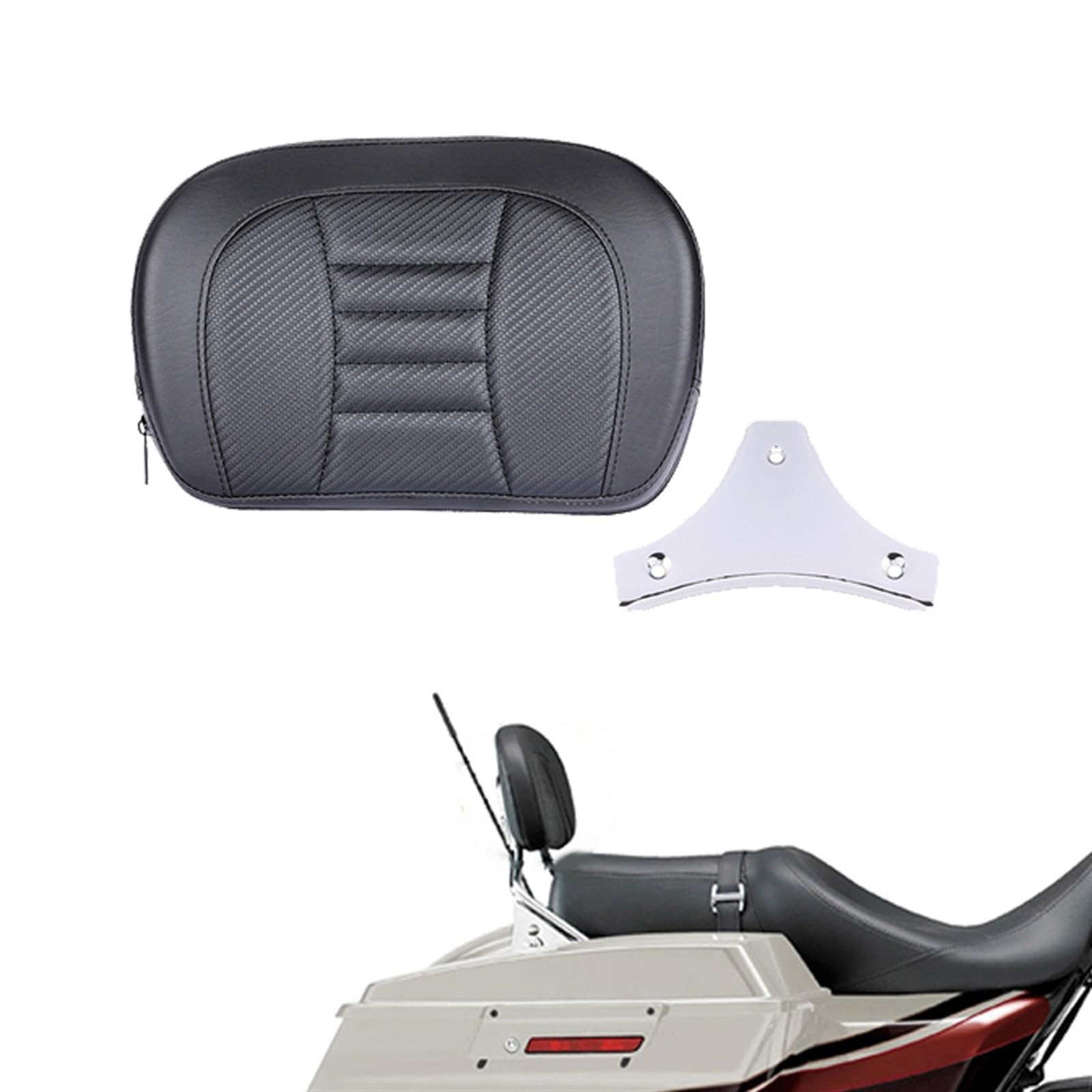 Dossier sissy bar passager Harley Electra Glide Standard EFI FLHTI 2003-2006