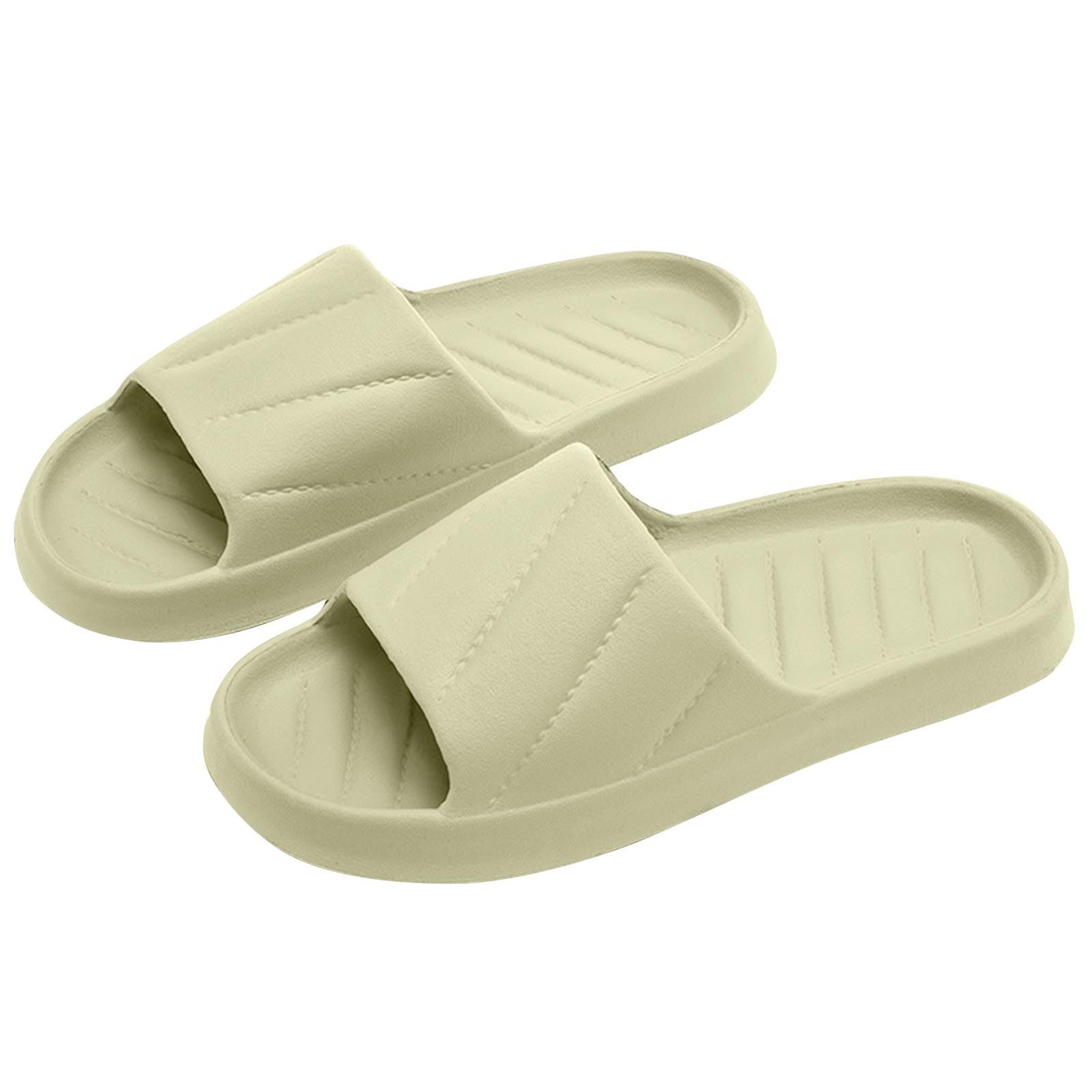 Lightweight Quick Drying Slippers for Women Men Non-Slip Shower Shoes Comfort House Slipper Indoor Dorm Slides Shower Sandals