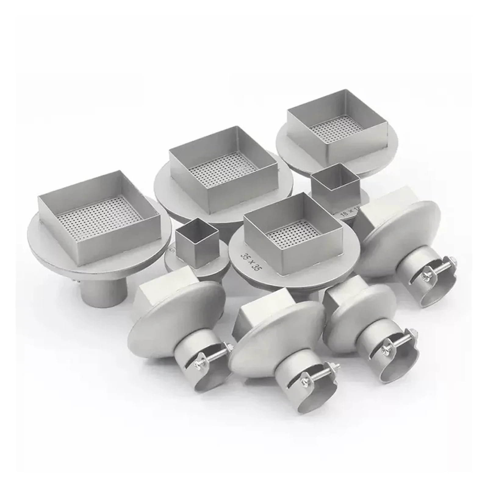 Each Kind Specifications New Heat Gun Square Nozzles Heat Air Gun Solder Kit For Hot Air Soldering Accessories