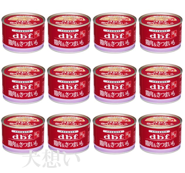 Amazon.co.jp: デビフ 缶詰 犬用栄養補完食 鶏肉＆さつまいも 150g×12