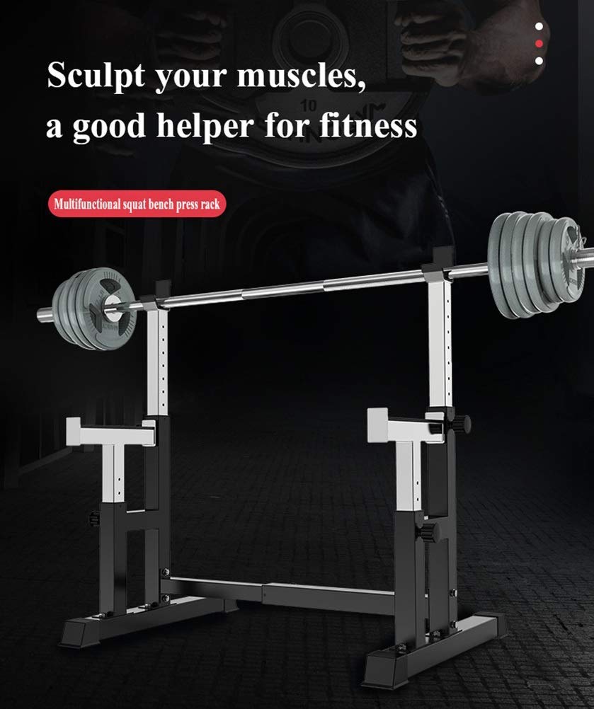 多機能バーベルラック シルバー 多機能バーベルラック シルバー バーベルラック スチール製 ブラック