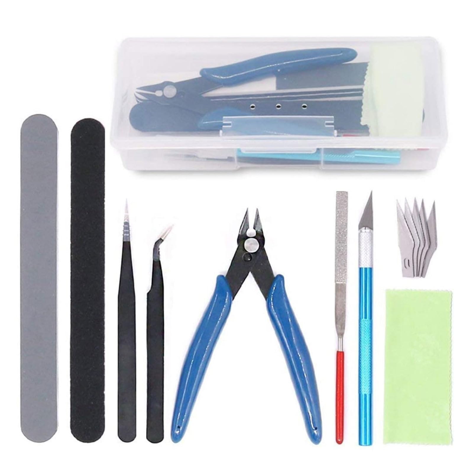Bricolage Costruzione Kit,Gundam Craft Set,Kit di Strumenti Base Modello,Gundam Modello Strumenti Kit,Kit Set di Costruzione per Hobby,per la Riparazione e il Fissaggio di Modelli di Base