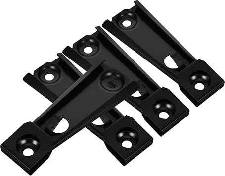 4pcs Modular Sofa Connectors Metal Couch Fastener for Sectional Furniture Enhanced Stability Quick Assembly Design for Recliners and Lounges