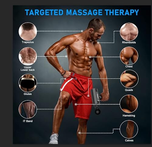 Headmall Professional Massage Gun, Max Stall Force 66 Lb Hd-Pro #TOP7