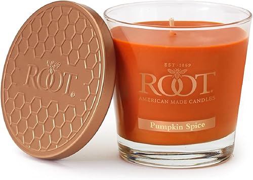 Vela aromática de cera de abeja, canela y especias