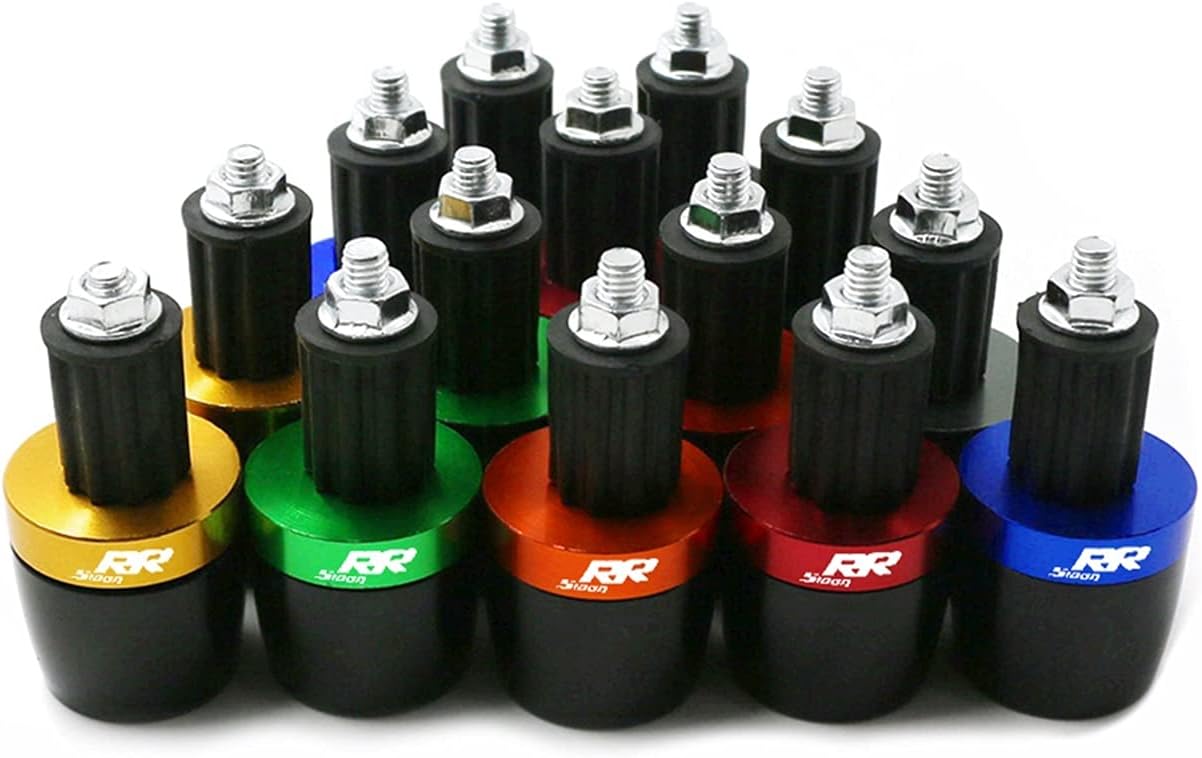 Compatible with B M W S1000 RR S 1000 RR Motorcycle Handlebar Grips Handle Bar Cap End Plugs Slider Bar Ends