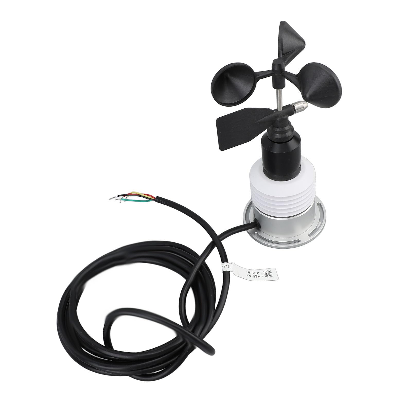 Czujnik pogody 5 w 1 z kablem Mini temperatura wilgotność kierunek prędkości wiatru ciśnienie powietrza zewnętrzny miernik pogody DC 9 do 30 V