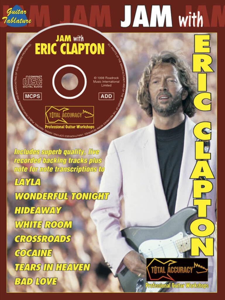 Jam with Eric Clapton Tab Book
