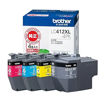 brother LC416XL (純正大容量インク 4本セット新品) ブラザー工業 ブラザー brother 純正 インクカートリッジ 大容量