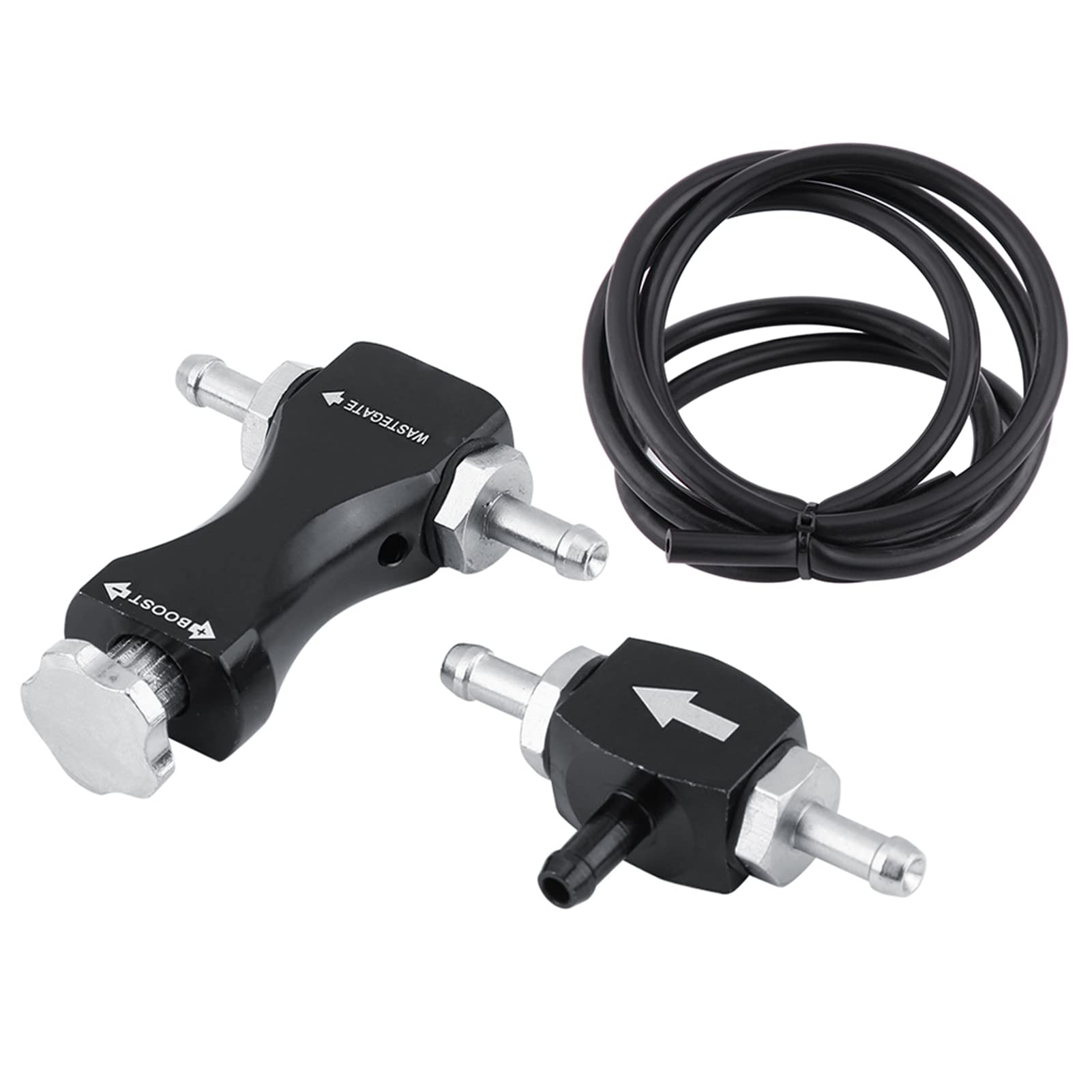 Controller Boost Manuale, Valvola di Spurgo Bilaterale Regolabile Kit Controller Boost Universale per Auto, Migliora le Prestazioni del Motore, Riduce il Consumo di Carburante,
