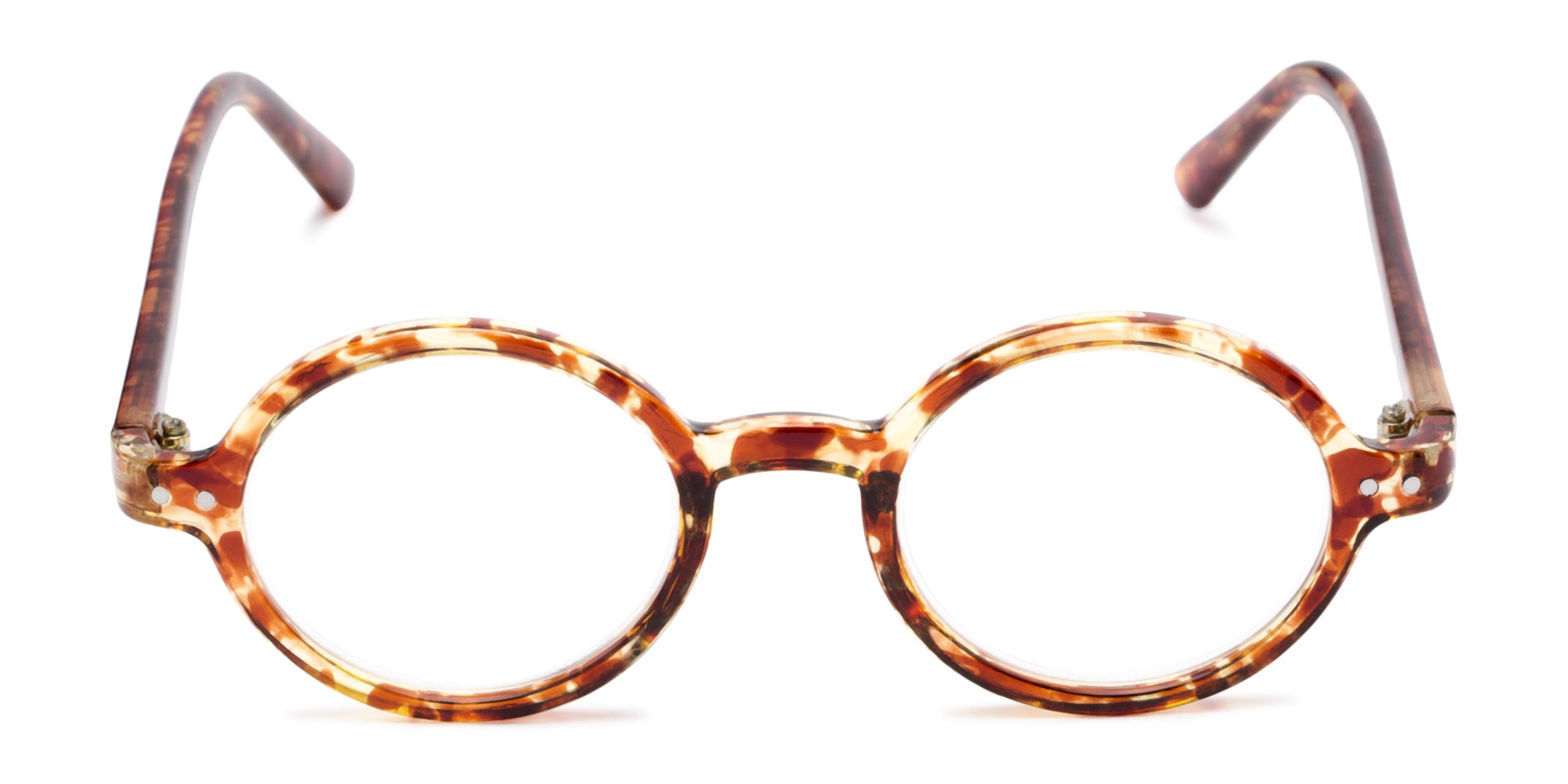 Readers.com Reading Glasses: The Bookworm round Style for Men and Women