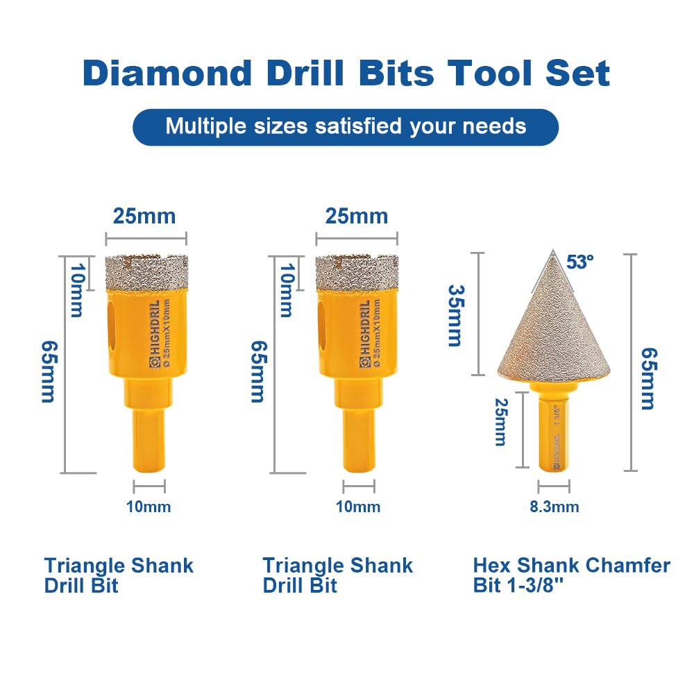 HIGHDRIL Diamond Hole Saw Kit - Image 2